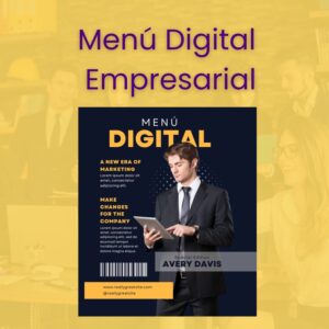 Menú Digital Empresarial