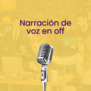Narración de voz